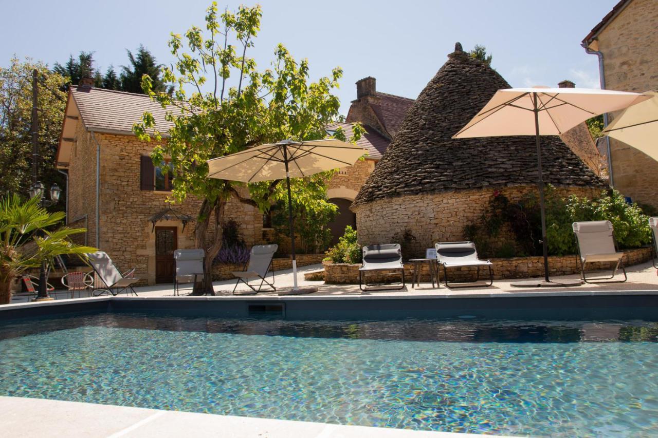 Aux Bories De Marquay, Chambres D'Hotes B&B Avec Piscine Et Spa Pres De Sarlat Dış mekan fotoğraf