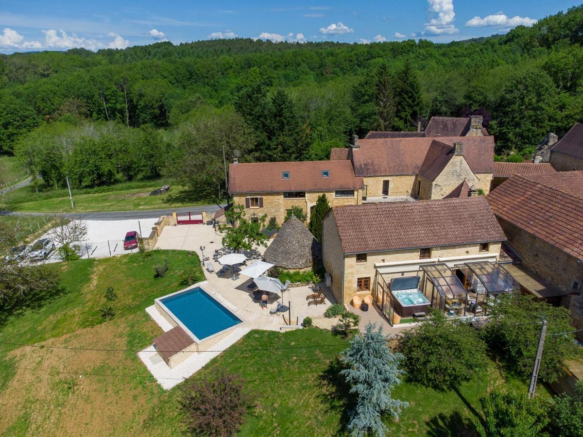 Aux Bories De Marquay, Chambres D'Hotes B&B Avec Piscine Et Spa Pres De Sarlat Dış mekan fotoğraf