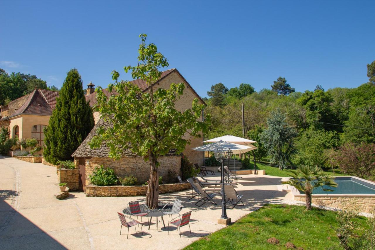 Aux Bories De Marquay, Chambres D'Hotes B&B Avec Piscine Et Spa Pres De Sarlat Dış mekan fotoğraf