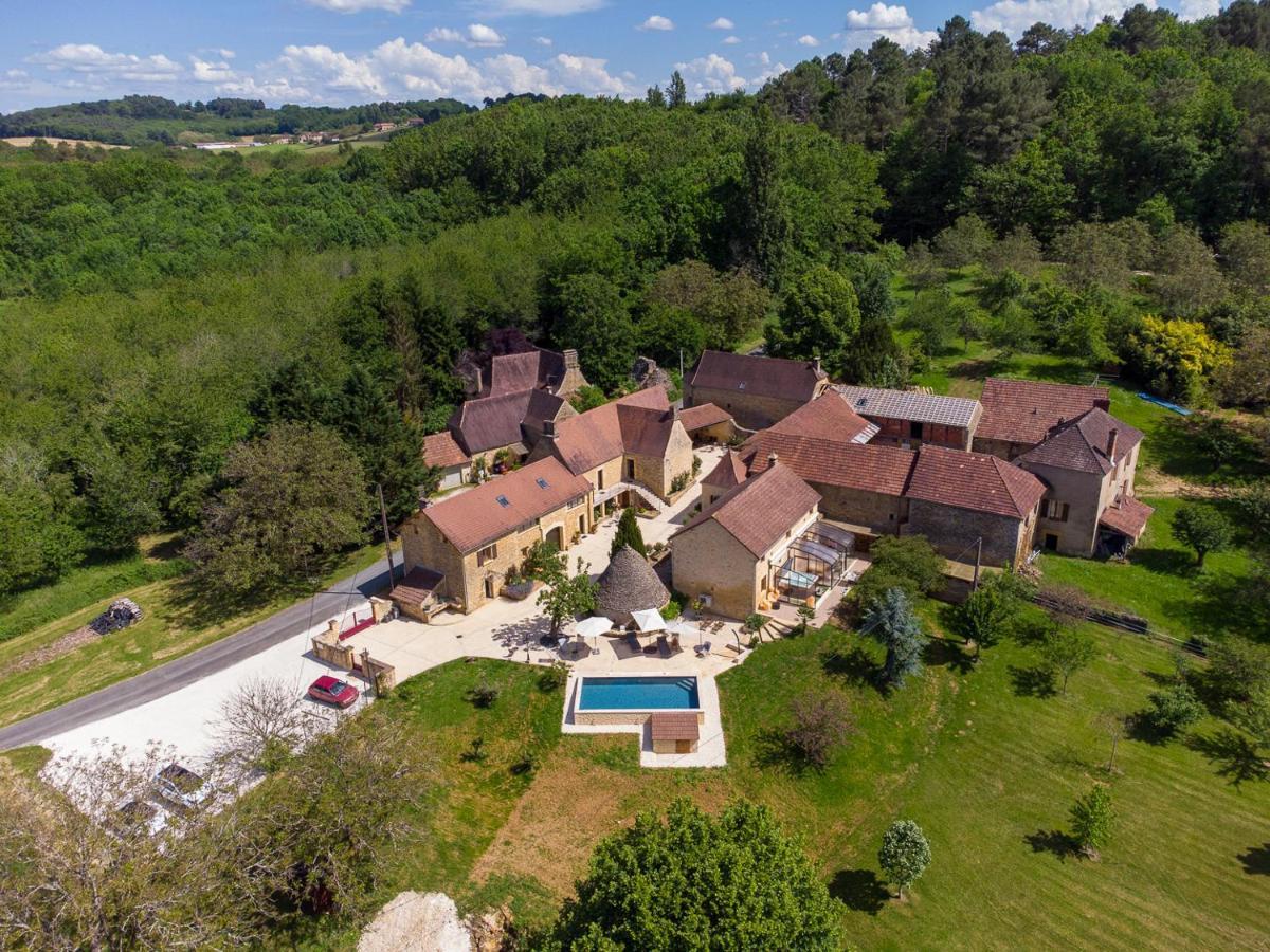 Aux Bories De Marquay, Chambres D'Hotes B&B Avec Piscine Et Spa Pres De Sarlat Dış mekan fotoğraf