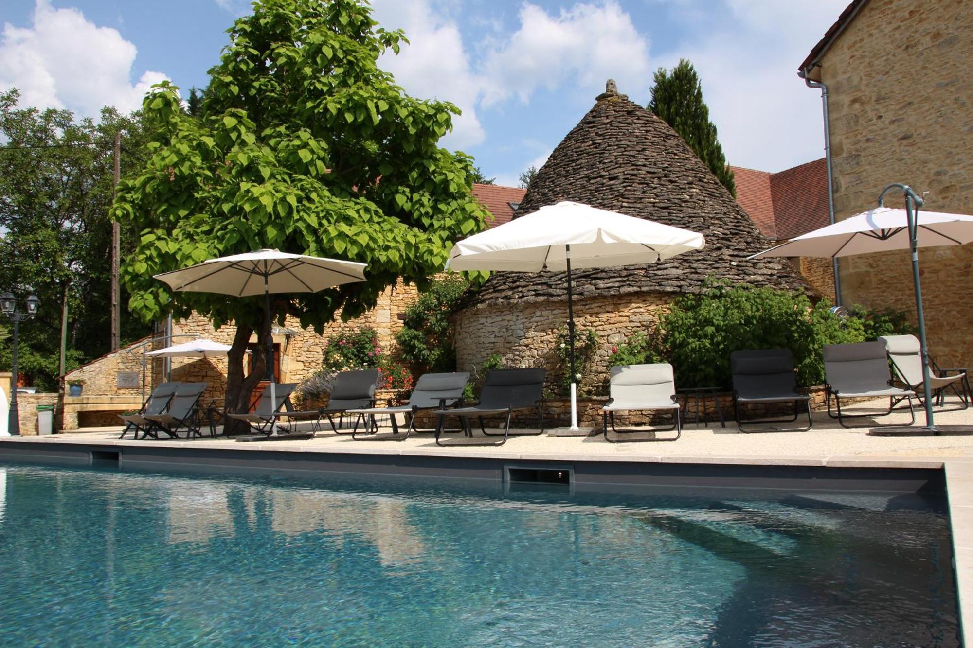 Aux Bories De Marquay, Chambres D'Hotes B&B Avec Piscine Et Spa Pres De Sarlat Dış mekan fotoğraf